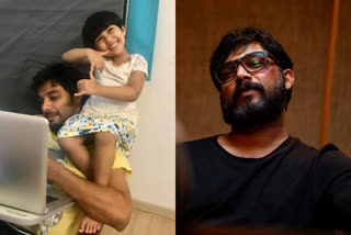 Sharaf U Dheen shares his lock down photo  dr. benjamin louise  anjaam pathira  sharaf u dheen  Sharaf U Dheen shares his lock down photo with a striking caption  sharafudeen with his daughter  ലോക്‌ ഡൗണിൽ പെട്ടുപോയ ഡോ. ബെഞ്ചമിൻ ലൂയിസ്  അഞ്ചാം പാതിര  ഷറഭുദീൻ മകൾക്കൊപ്പം