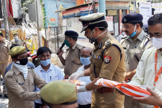 sanitizer kits distributed.