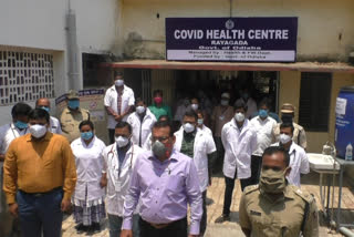 Covid-19 hospital with total capacity of 100beds in rayagada