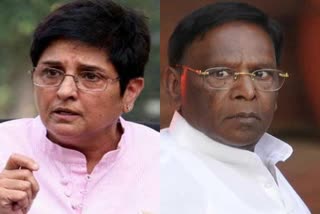 puducherry governor kiran bedi has denied CM narayanasamy allegation