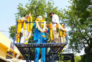 ambedkar birthday celebrations at markapuram