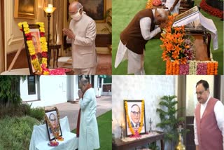 President Kovind, PM Modi pay tributes to Ambedkar on his 129th birth anniversary