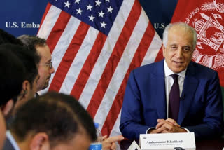 Khalilzad, US General meet Taliban in Qatar