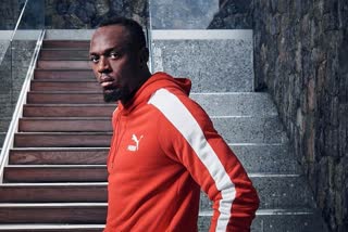 Bolt goes viral with 'social distancing' Olympic photo