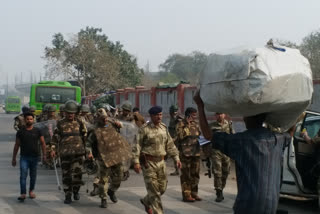 Delhi Police personnel cannot go outside the border they have to stay in barracks during lockdown