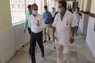 Corona Medical Infrastructure Review in puri