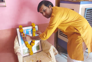 Followers celebrated Dr. Bhimrao Ambedkar Baba Saheb Jayanti at home