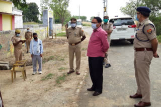 kannauj distrct magestrate inspection of badlepurva