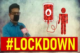 report on blood bank situation during lockdown