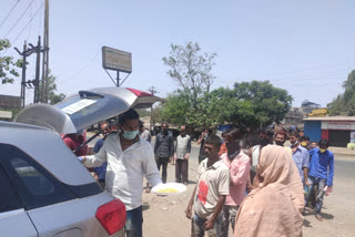 food distribution in lockdown