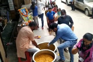 Shri Shyam Seva Samiti celebrated Baba Saheb's birthday in Mangolpuri