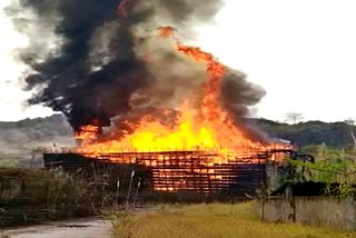Fire at nagaon paper mill