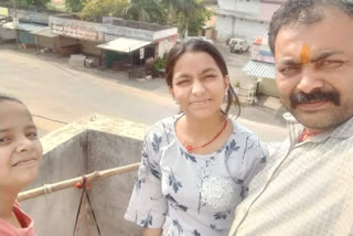 ABVP's selfie with Sakora campaign in Dewas