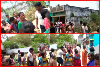 attack on gram volunteer at srikakulam district