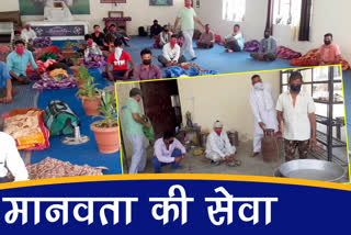 Sant Nirankari Sanstha is helping poor people in Radaur during lockdown