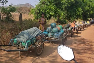 water problem rised in chitradurga