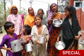 family of Rajasthan trappfamily of Rajasthan trapped in Pakured in Pakur