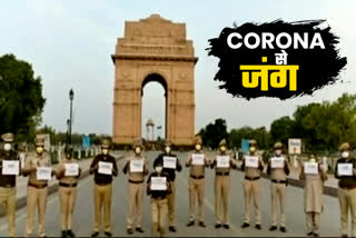 Delhi South avenue SHO wrotes poem on corona