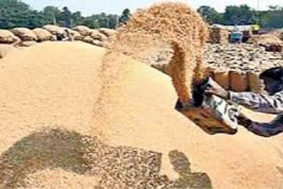 corona prevention action in grain purchase centers in telangana