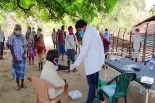 Health staff reached the stronghold of Naxalites