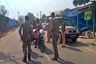 Police becomes tough on lockdown in Ramgarh district