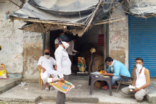 ration distribution in lucknow