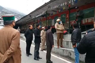 Kinnaur police strict on lockdown