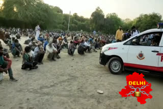 People living near Yamuna Ghat