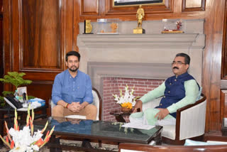 anurag thakur and bikram singh