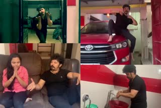 Dance master sridhar corona awareness song goes viral