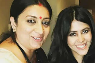 smriti irani has a witty reaction to ekta kapoors throwback pic