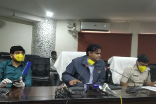 Deputy Commissioner Arva Rajkamal press conference in Chaibasa