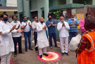 honored cleaning workers