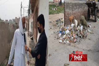 ETV Bharat did reality check of Muradnagar Municipality during lockdown