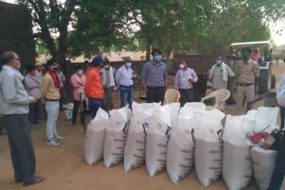 District Panchayat CEO inspects crop purchase center