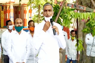 minister Harish Rao comment refuses to believe rumors at siddipet