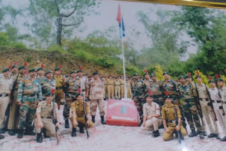 NCC cadets giving service in kangra market