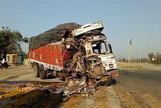 accident ON National highway rajgharh