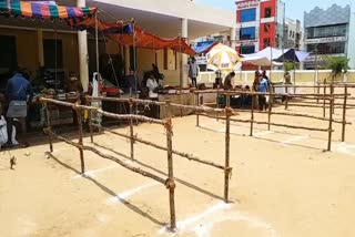 market sales down in tirunelveli due to police restriction