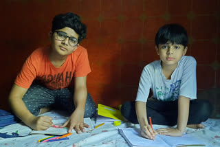 ghaziabad students facing problems during lockdown in self study