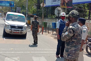 Police behaving strictly after breaking lockdown