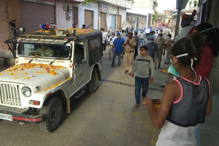 पाली मारवाड़ जंक्शन न्यूज, पाली न्यूज, pali marwar news, pali news, flag march in pali, पाली में फ्लैग मार्च