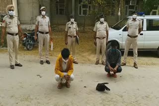 police arrested two youths in fatehabad with 84 grams of heroin