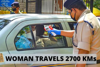 Lockdown 2.0: Kerala woman walks 2,700 kms to meet her ailing son