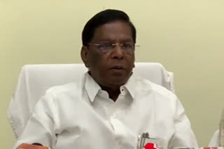 fine for not wearing mask  fine implemented for not wearing mask in puthucherry  puthucherry cm v narayana swamy  പുതുച്ചേരിയില്‍ മാസ്‌കില്ലാത്തവര്‍ക്ക് പിഴട  വി. നാരായണസ്വാമി