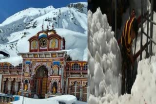 snow-removal-work-start-in-badrinath-temple-complex