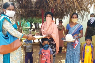 nutrition food distribution in tamballapalli