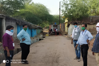 SDM inspected quarantine centers in chhatarpur