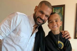 WATCH: Shikhar Dhawan dances with son Zoravar on 'Daddy cool'