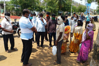 KHAMMAM COLLECTER TAKING PRECAUTIONS FOR MIGRANT LABOURS